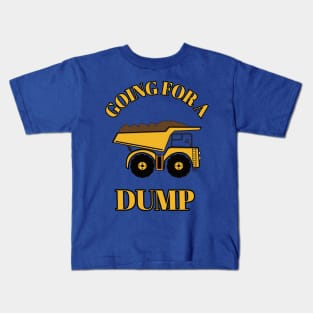 Going for a dump Kids T-Shirt